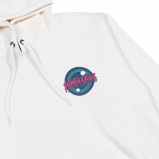 Moletom Santa Cruz Roskopp Iris Hood Off White
