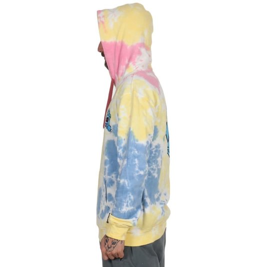 Moletom Santa Cruz Screaming Hand Especial Canguru Tie Dye