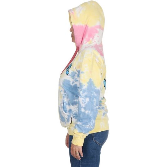 Moletom Santa Cruz Screaming Hand Especial Canguru Tie Dye