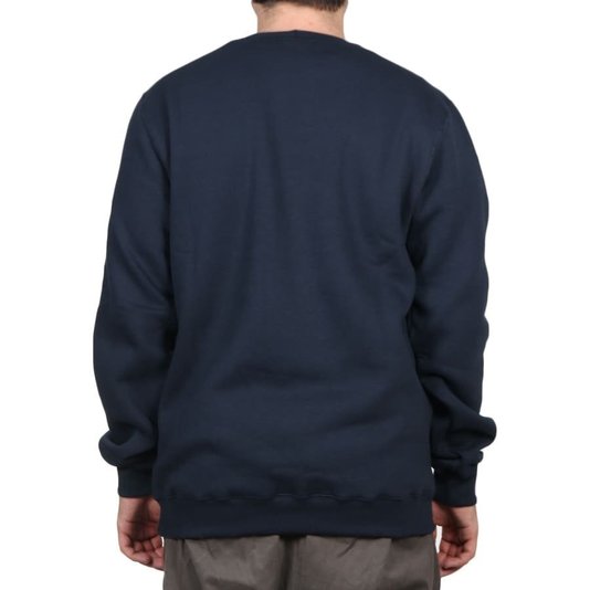 Moletom Santa Cruz Screaming Hand Front Azul Marinho