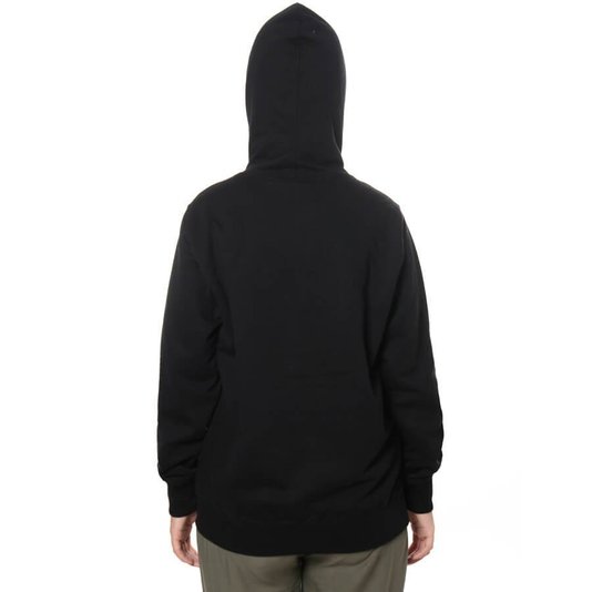 Moletom Thrasher Magazine Flame Logo FEminino Preto/Laranja