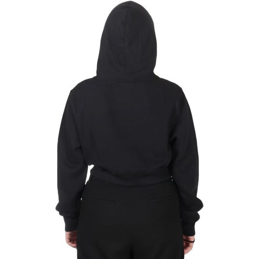 Moletom Thrasher Magazine Skate Mag Cropped  Preto