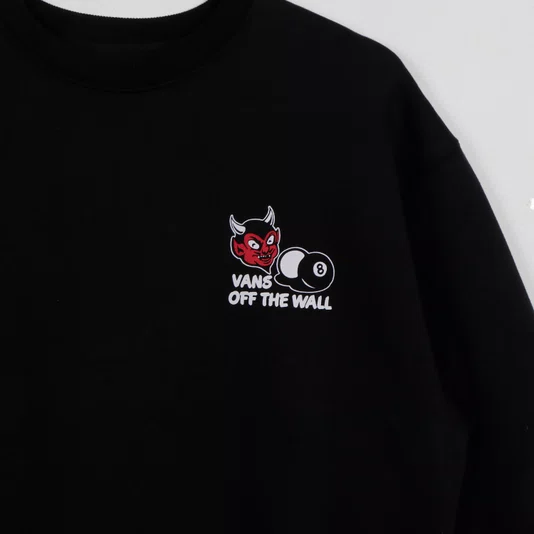 Moletom Vans Classic Crew Ii Preto