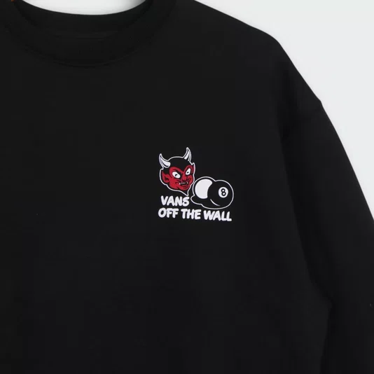 Moletom Vans Classic Crew Ii Preto