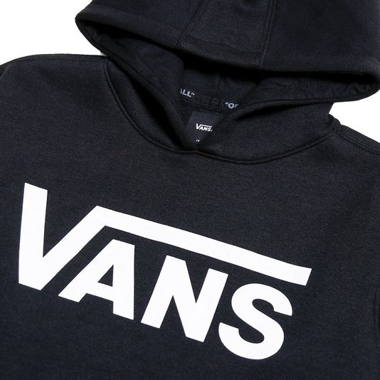 Moletom Vans Classic Po Ii Juvenil Preto