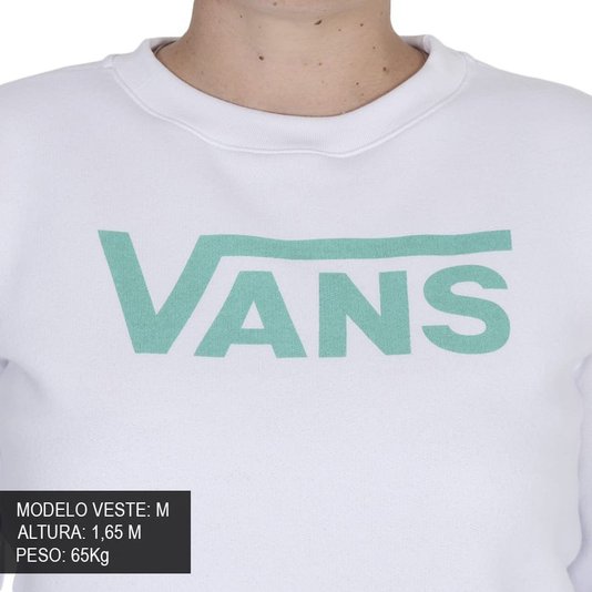 Moletom Vans Classic V Crew Branco