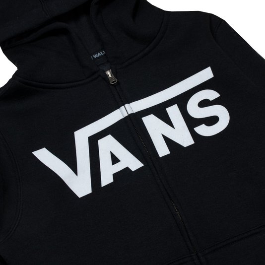 Moletom Vans Classic Zip Juvenil Preto