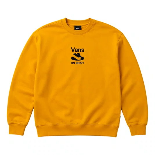 Moletom Vans Elevated Crew Amarelo