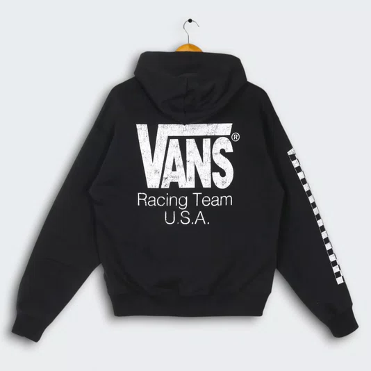 Moletom Vans Racing Team Usa Preto