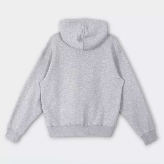Moletom Vans Stretch Logo Full Zip Cinza Mescla