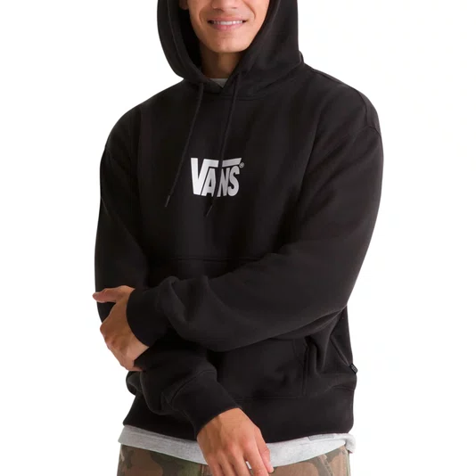 Moletom Vans Stretch Logo Preto
