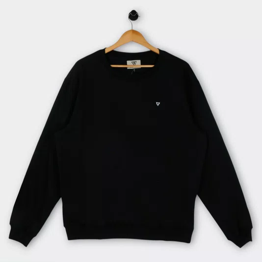 Moletom Vissla Solid Sets Preto