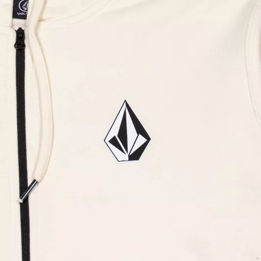 Moletom Volcom Ab Iconic Stone Off White