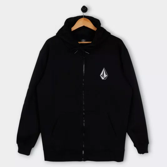 Moletom Volcom Ab Iconic Stone Preto