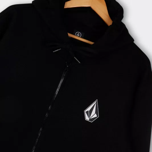 Moletom Volcom Ab Iconic Stone Preto