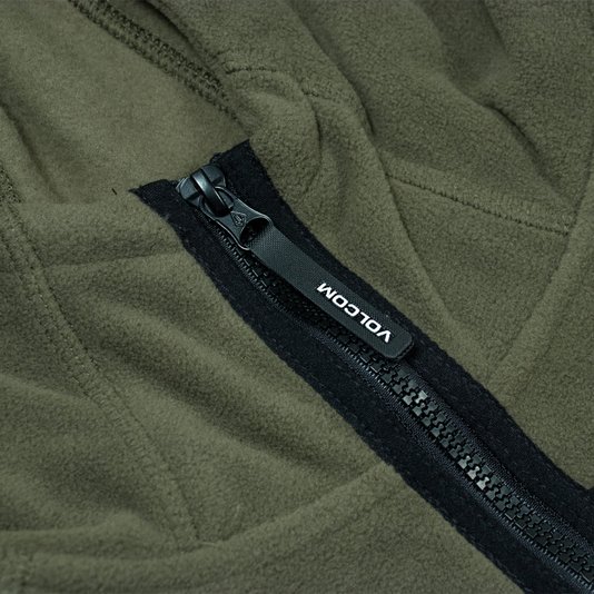 Moletom Volcom Ab Nomaa Wintermoss Fleece Verde Escuro