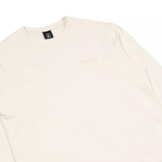 Moletom Volcom Careca Free Fall Off White