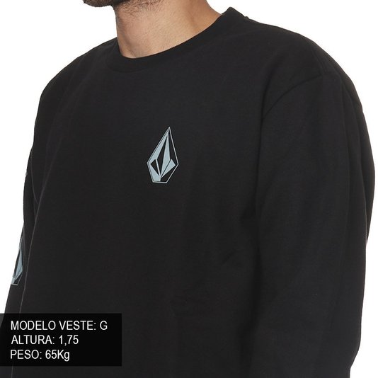 Moletom Volcom Deadly Stones Preto