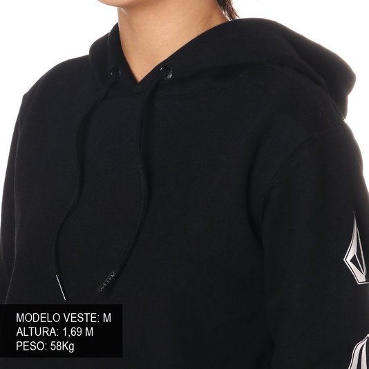 Moletom Volcom Deadly Stones Preto
