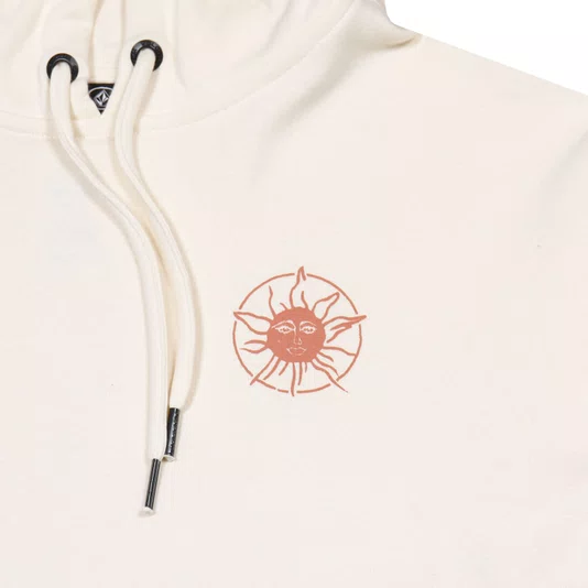 Moletom Volcom Lounging Feminino Off White
