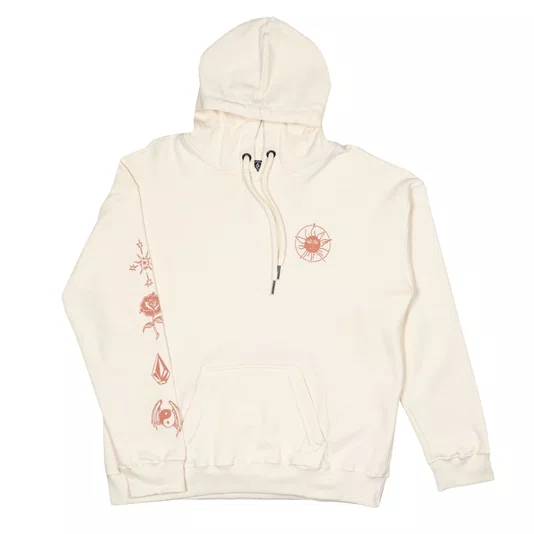 Moletom Volcom Lounging Feminino Off White