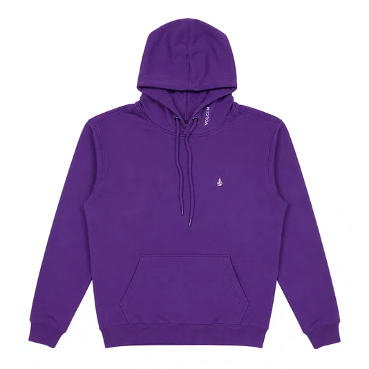 Moletom Volcom Fc Single Stone Juvenil Roxo