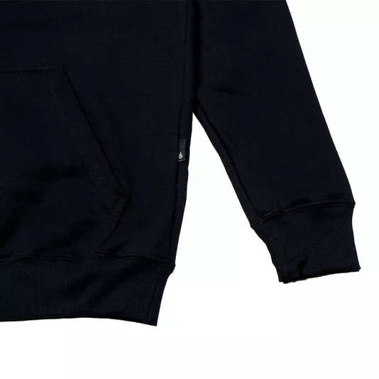 Moletom Volcom Single Stone Preto