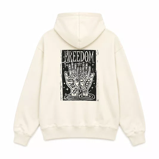 Moletom Volcom Fc Voltrip Feminino Off White