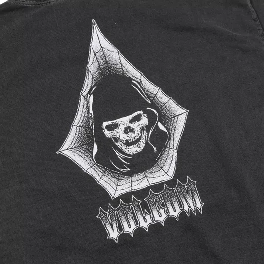 Moletom Volcom Noder Preto Estonado