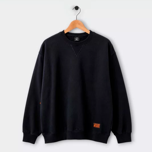 Moletom Volcom Operzone Preto