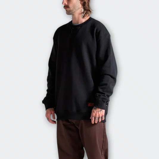 Moletom Volcom Operzone Preto