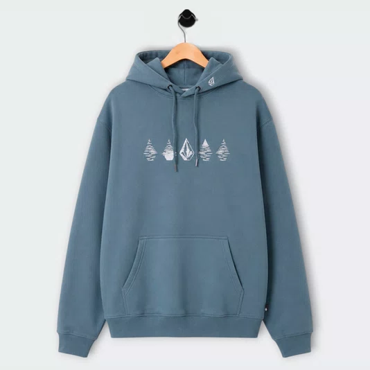 Moletom Volcom Stone Lunar Cinza Chumbo