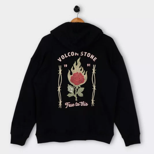 Moletom Volcom Stone Magic Feminino Preto