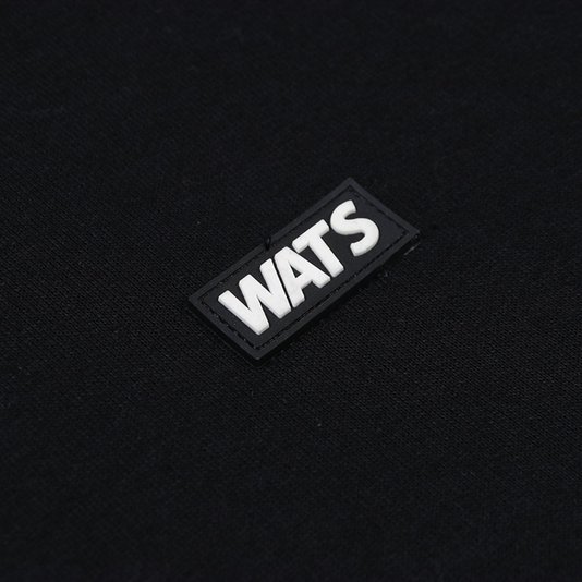 Moletom Wats Box Ziper Preto