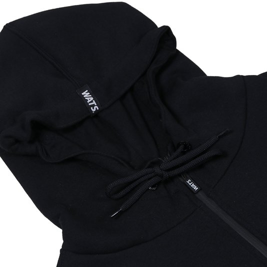 Moletom Wats Box Ziper Preto