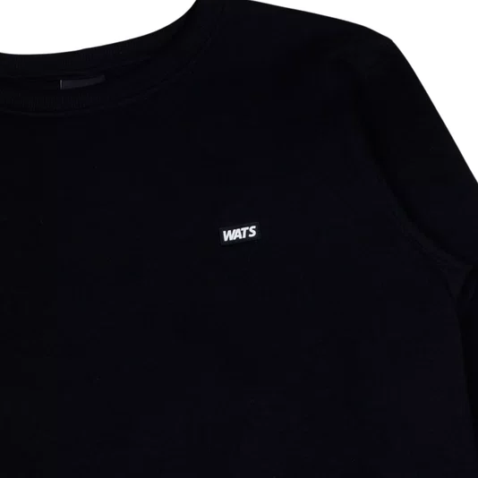 Moletom Wats Careca Box Preto