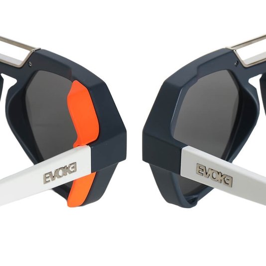 Óculos Evoke Avalanche Db01 Azul Fosco/Laranja/Branco