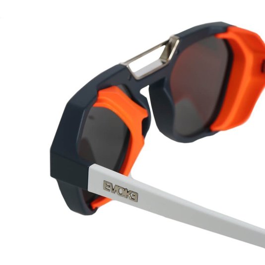 Óculos Evoke Avalanche Db01 Azul Fosco/Laranja/Branco