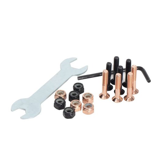 Parafuso De Base Hondar Street 27mm Cobre