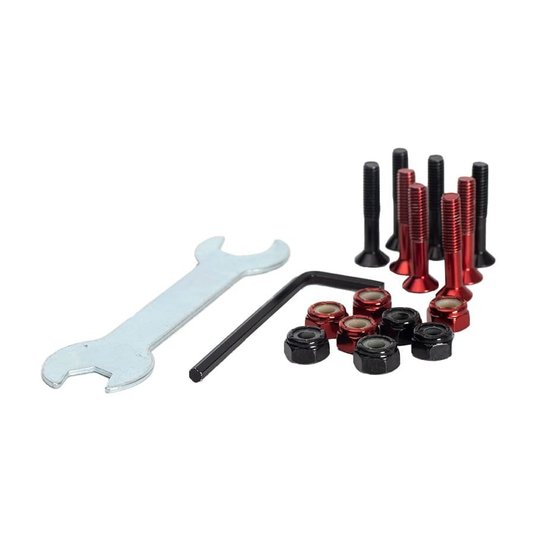 Parafuso De Base Hondar Street 27mm Vermelho