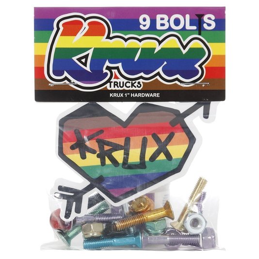 Parafuso de Base Krux Krome Phillips Hardware 1" Colorido