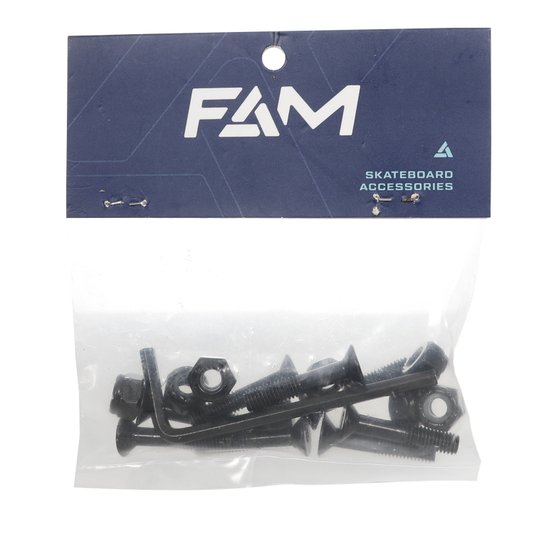 Parafuso De Base Street Fam 25mm Preto