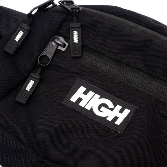 Pochete High Company Overdyed Denim Waist Bag Preto