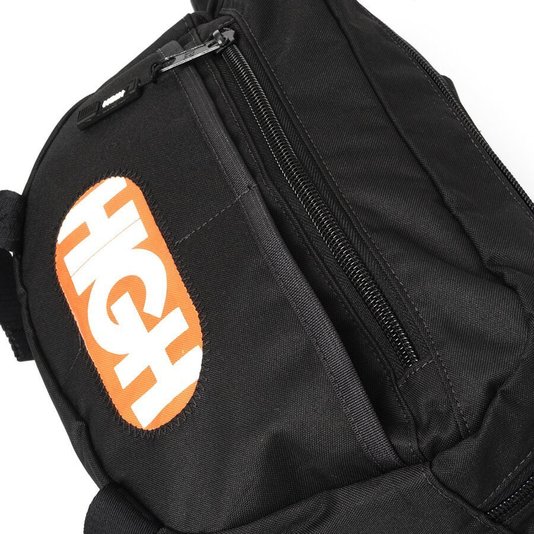 Pochete High Company Waist Bag Capsule Preto/Laranja