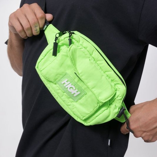 Pochete High Company Waistbag Logo Verde Limão