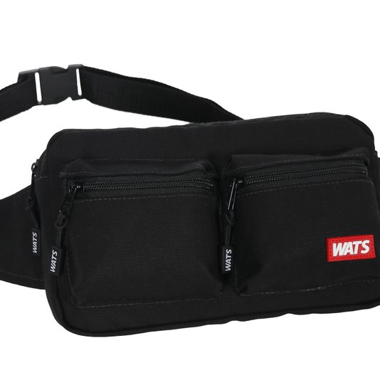 Pochete Wats Bag Fole Ripstop Preto
