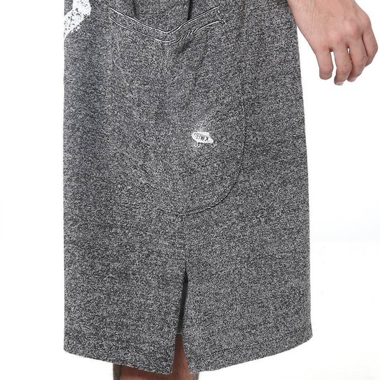 Poncho Banana Wax Cinza Mescla Escuro