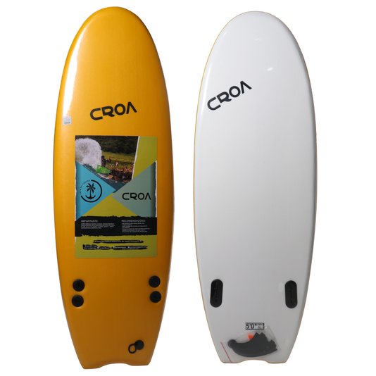 Prancha Softboard Croa 5'0 Pro Amarelo