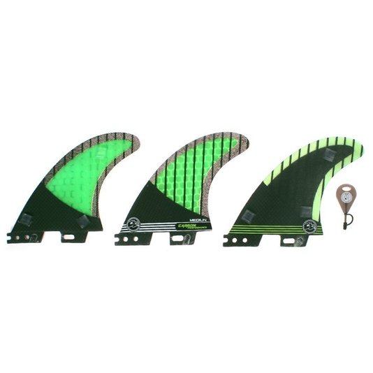 Quilha Ct Wax Carbon 5 Preto/Verde