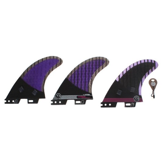 Quilha Ct Wax Carbon 7 Preto/Roxo